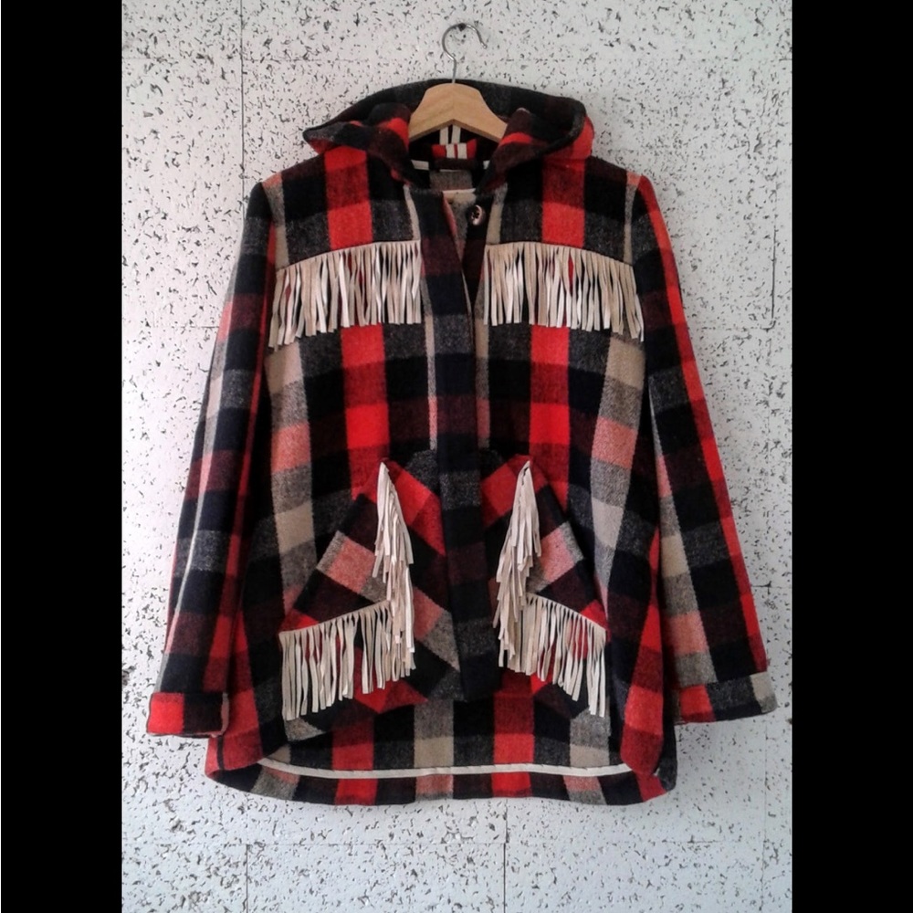 Pepin buffalo plaid coat
